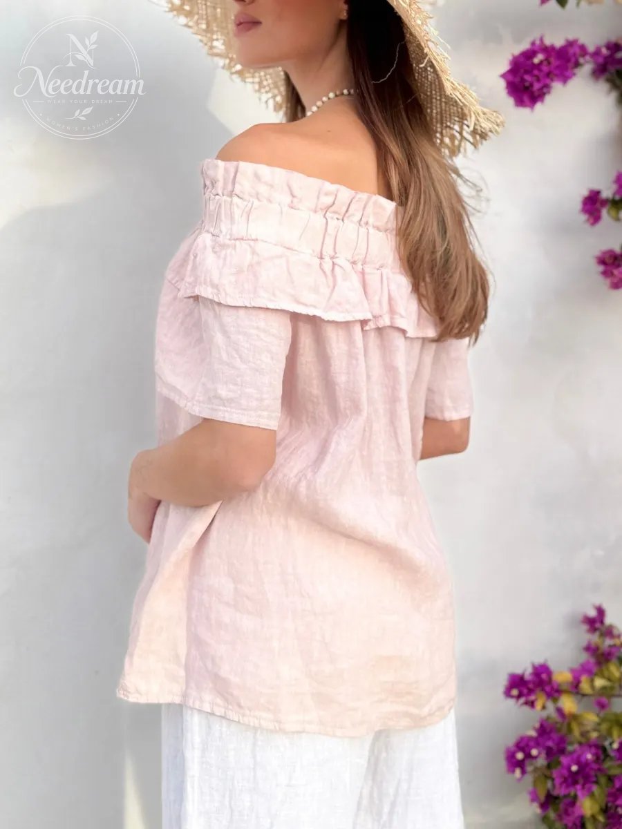 Ellen Linen Blouse