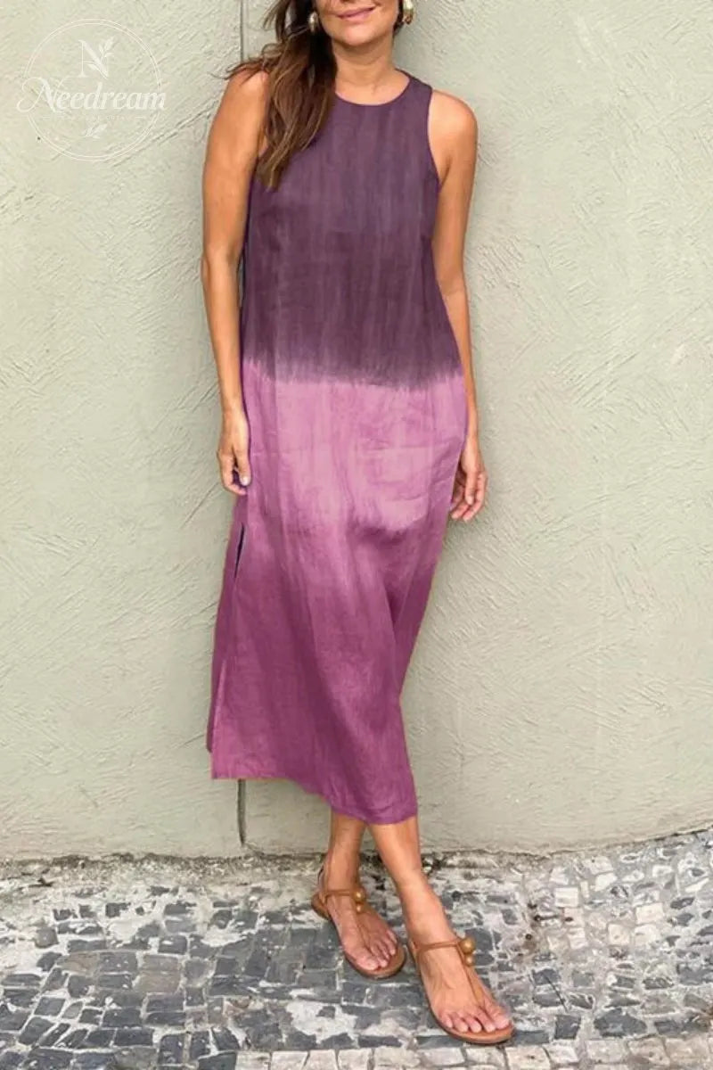 Nova Straight-cut Midi Dress
