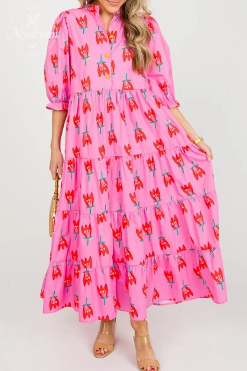 Karlie Poppy Strawberry Maxi
