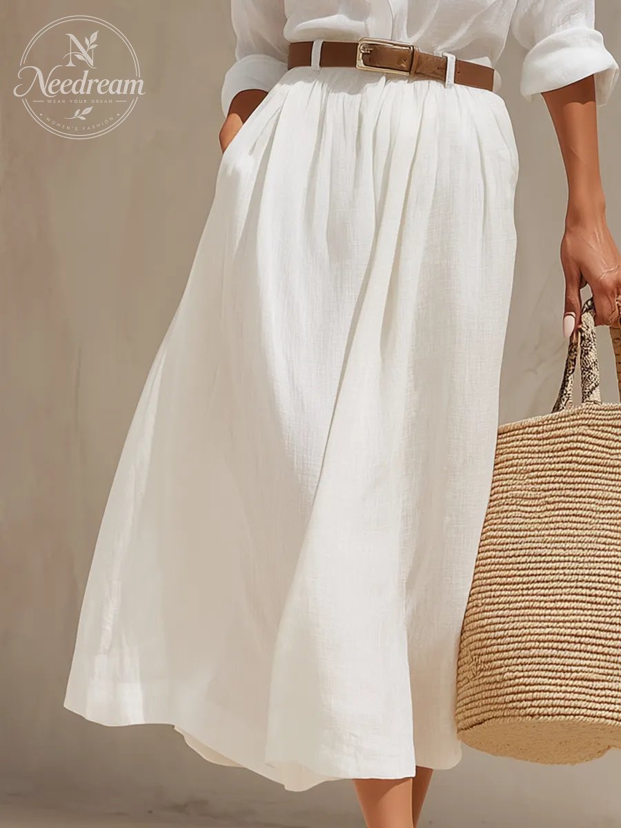 Relaxed Shirt Maxi Dress