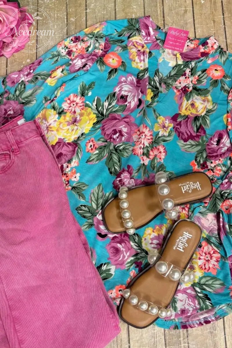 Floral Lizzy Top