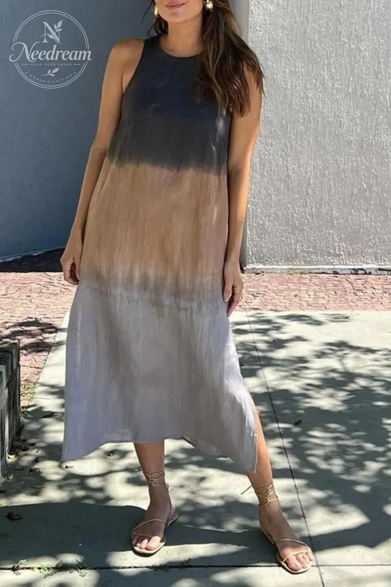 Nova Straight-cut Midi Dress