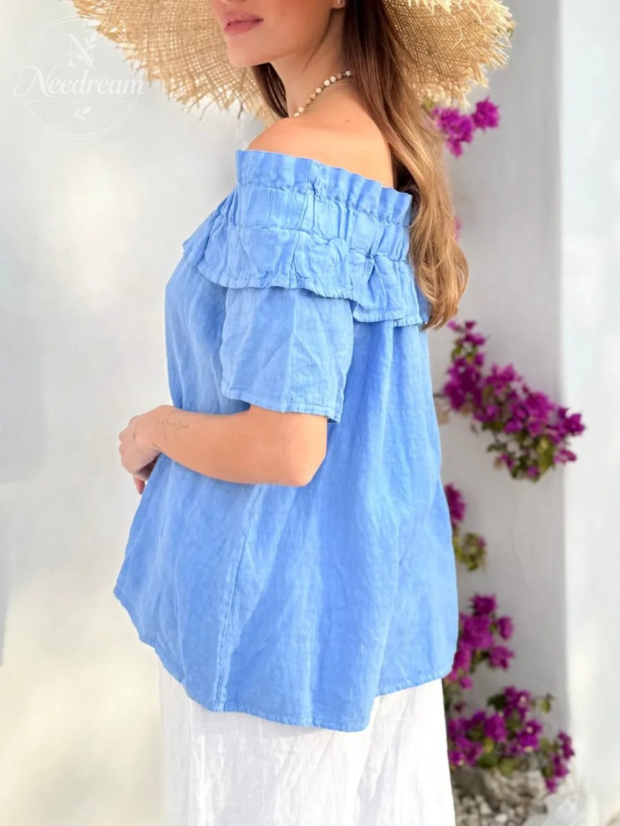 Ellen Linen Blouse