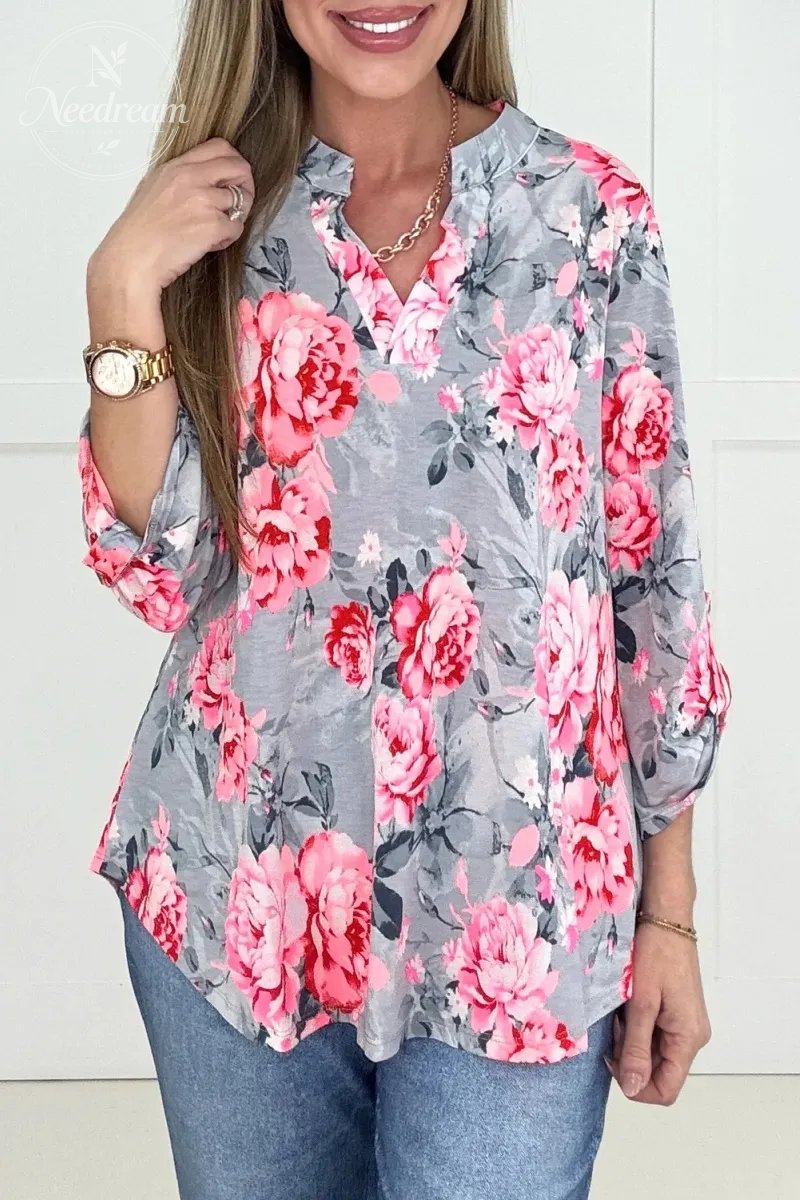 Floral Lizzy Top