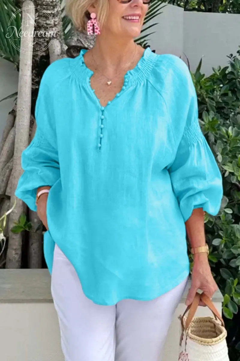 Abore Cotton Linen Casual Shirt