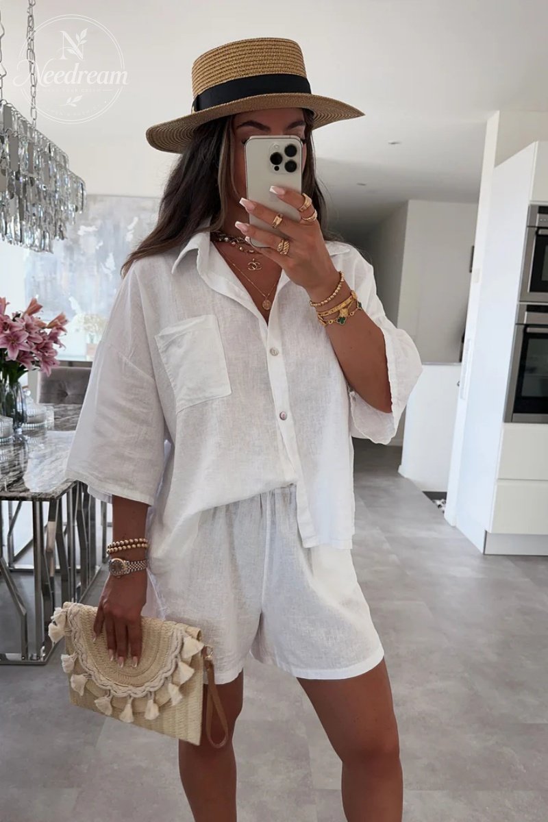 Alessa Linen Set