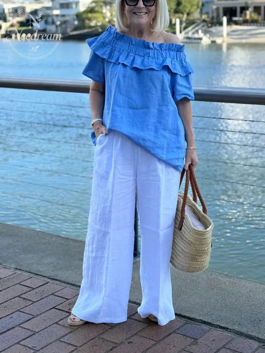 Ellen Linen Blouse