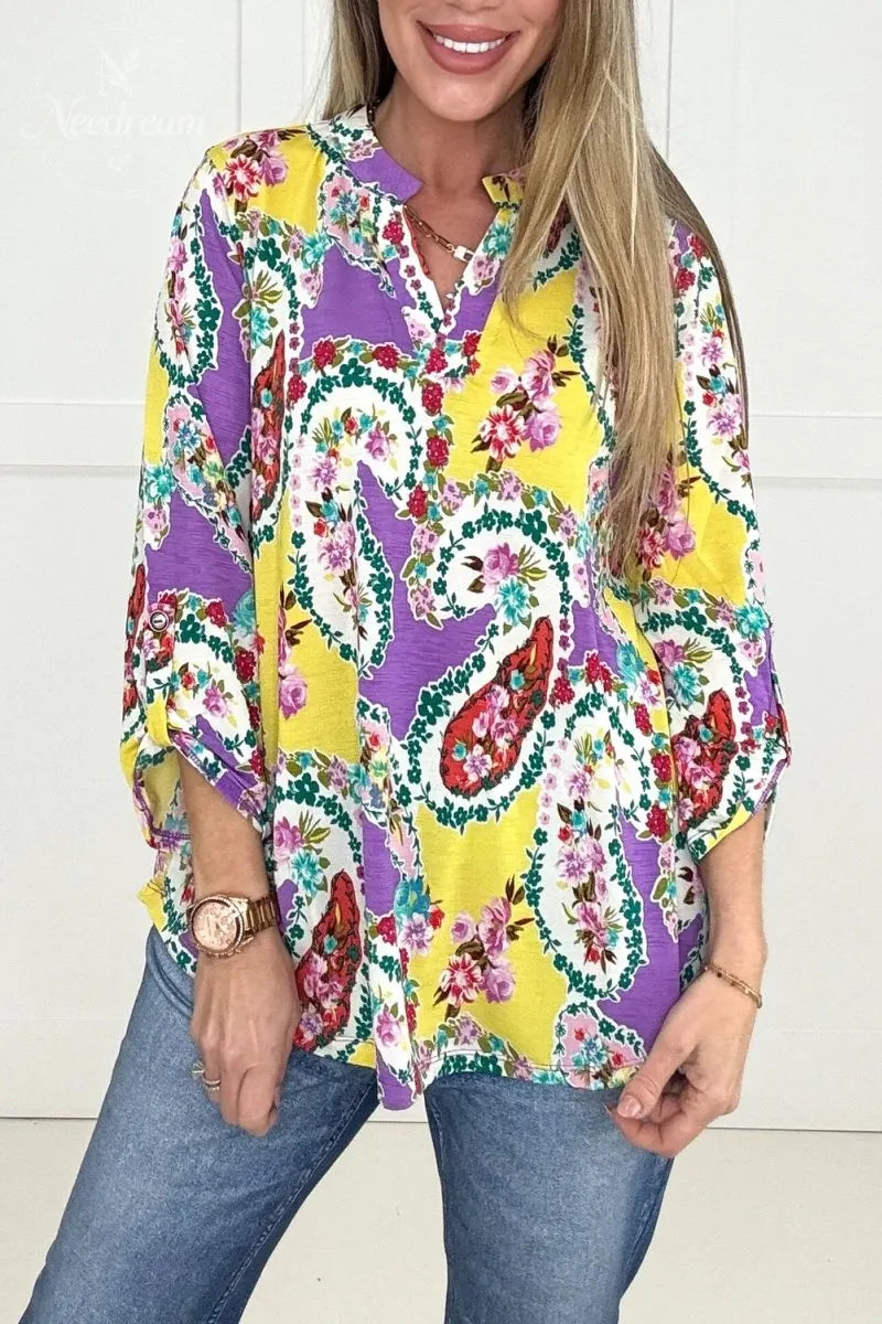 Floral Lizzy Top