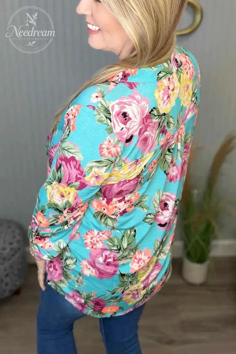 Floral Lizzy Top