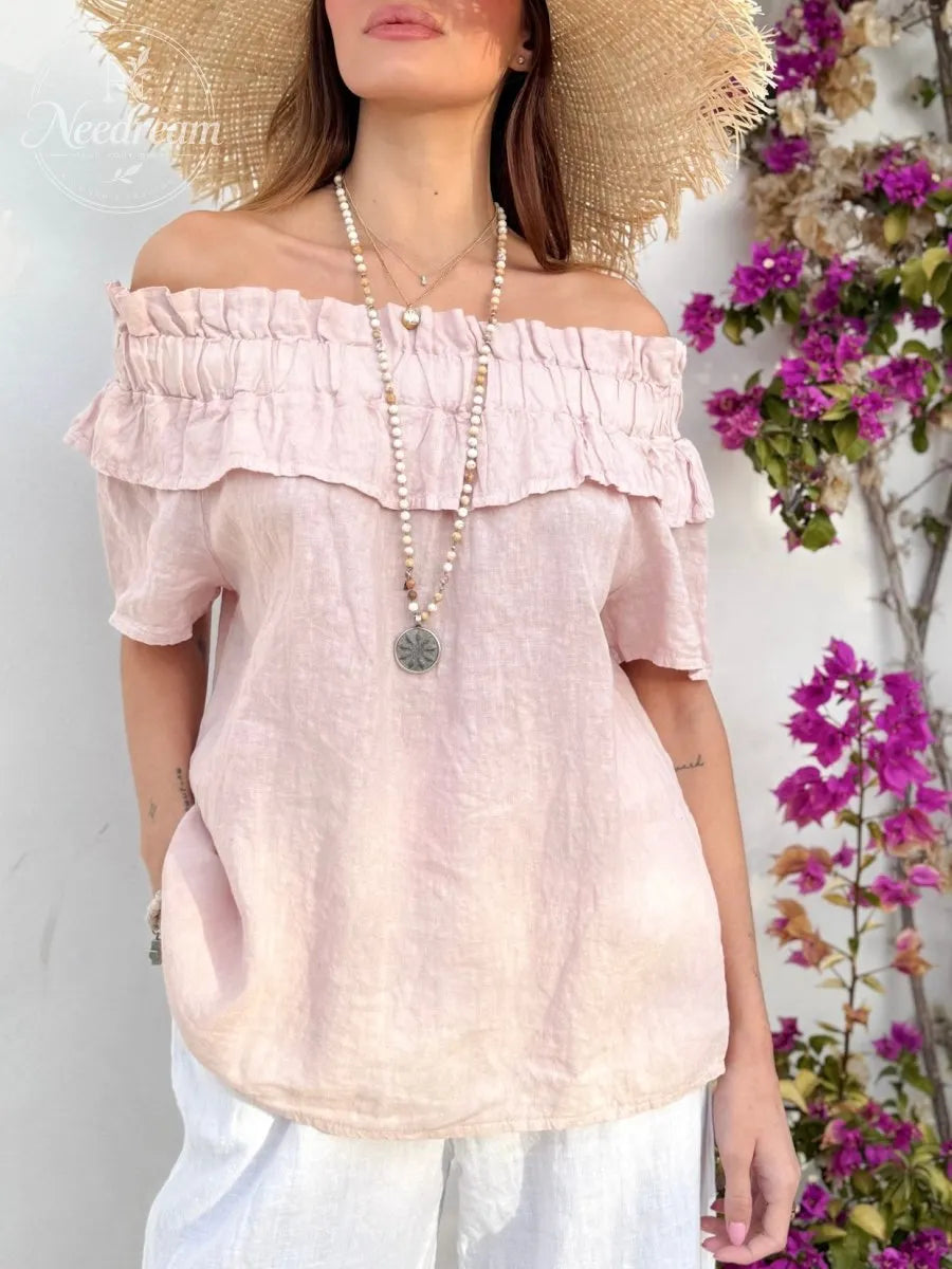 Ellen Linen Blouse
