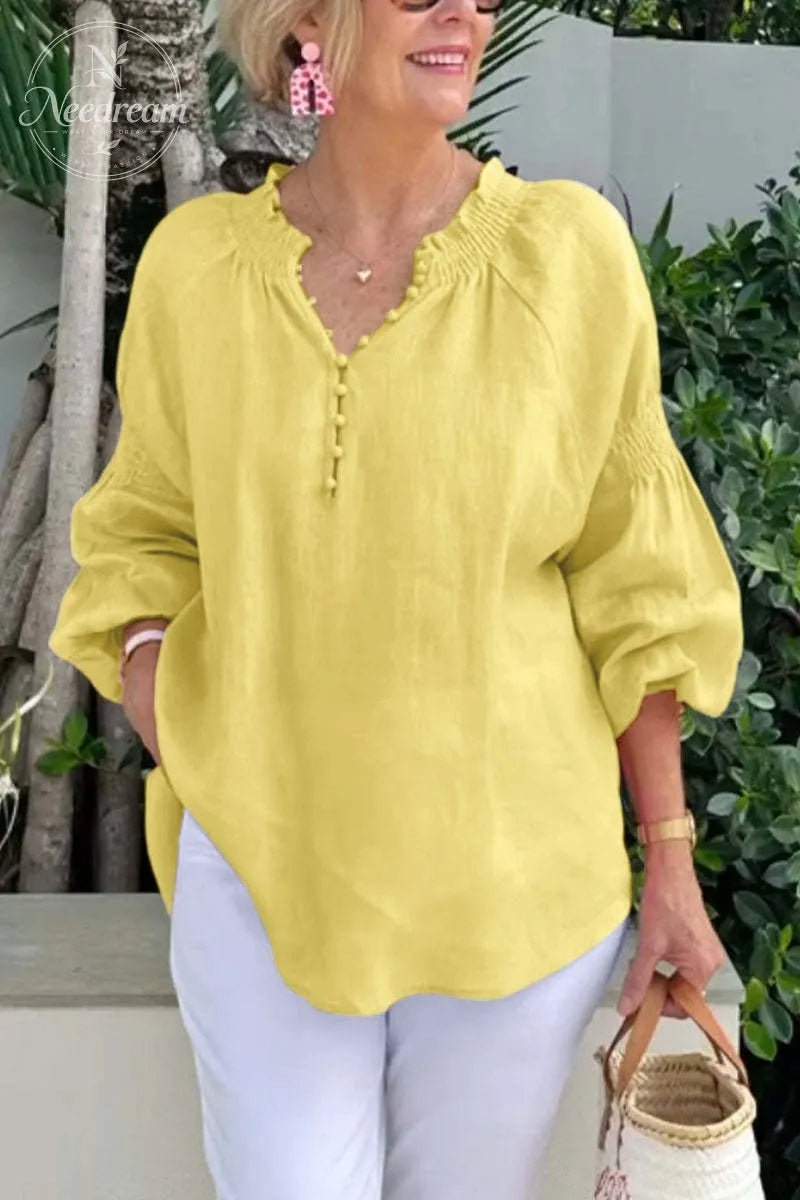 Abore Cotton Linen Casual Shirt
