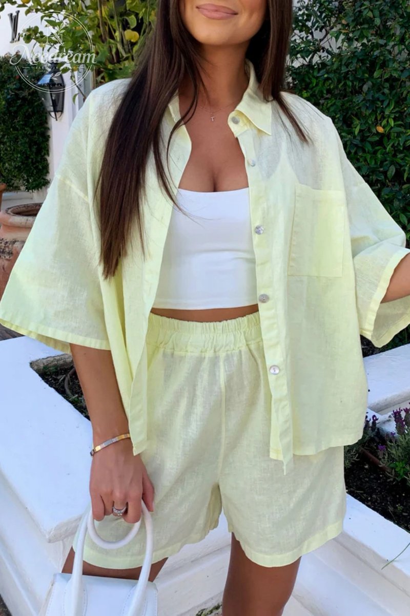 Alessa Linen Set