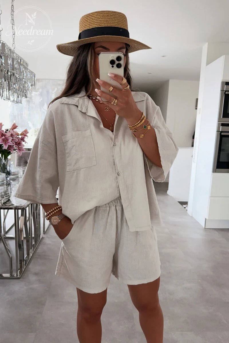 Alessa Linen Set