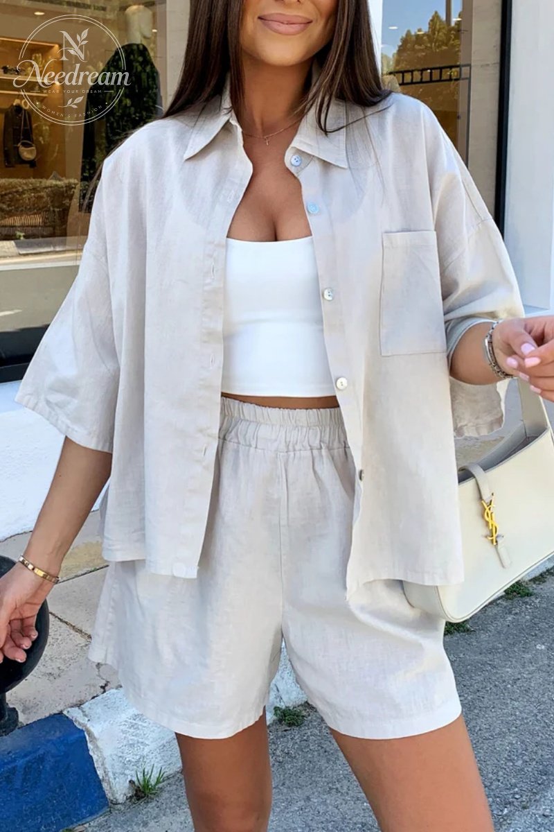 Alessa Linen Set