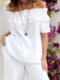 Ellen Linen Blouse