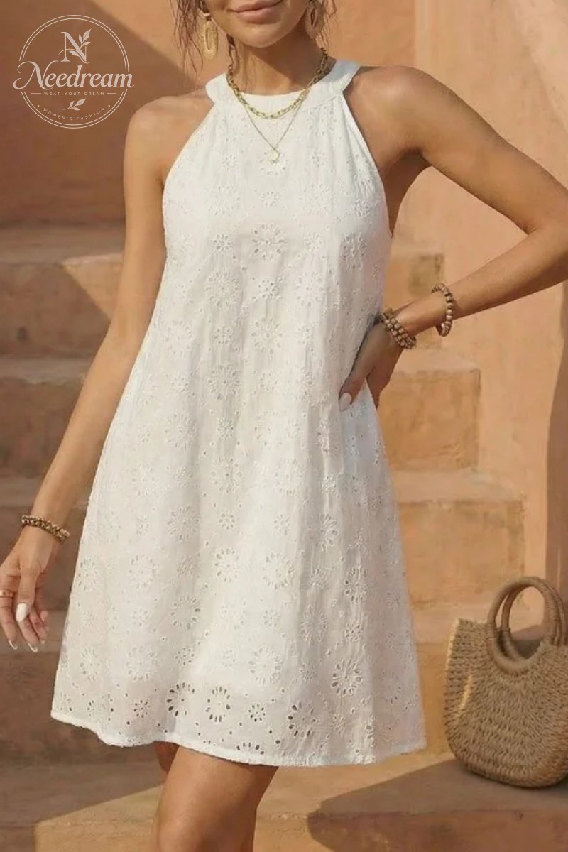 Elegant Bohemian Beach Dress