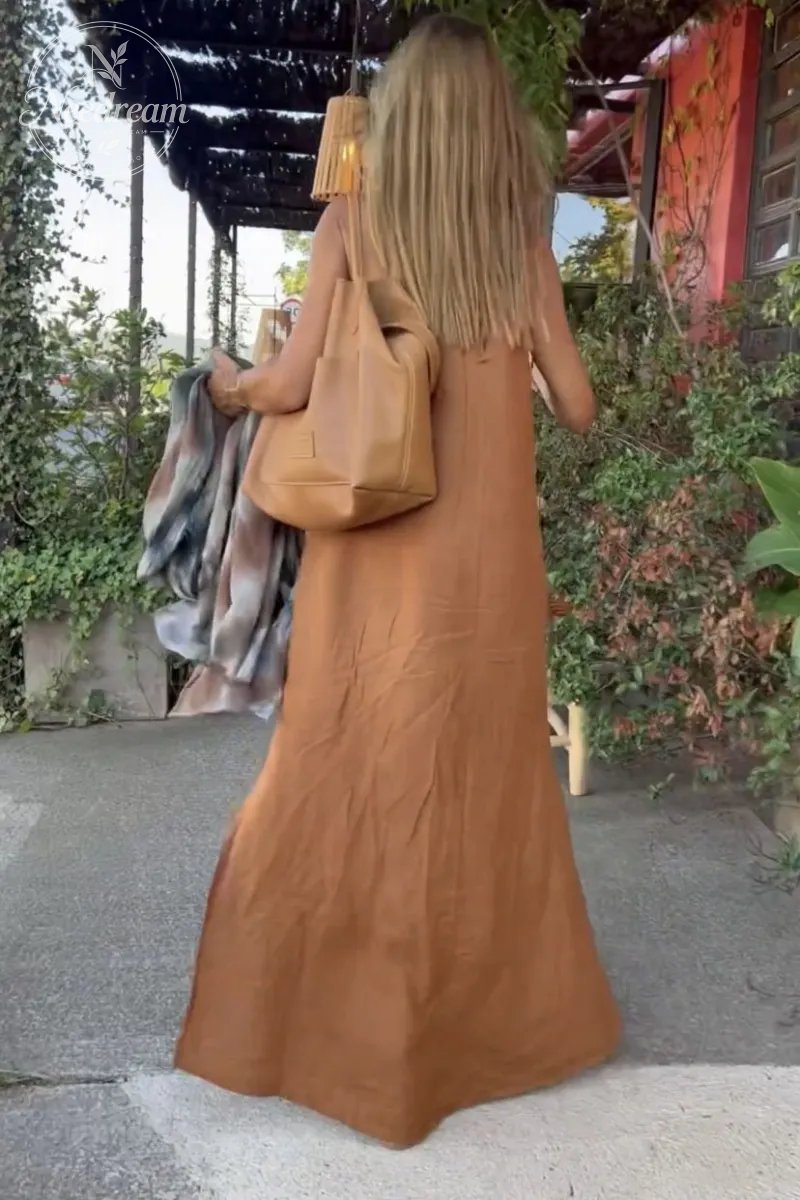 Jennifer's Casual Maxi Dress