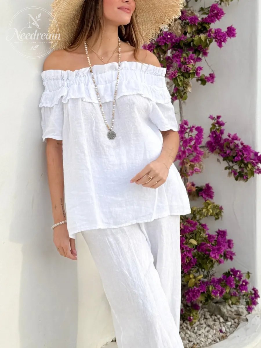 Ellen Linen Blouse