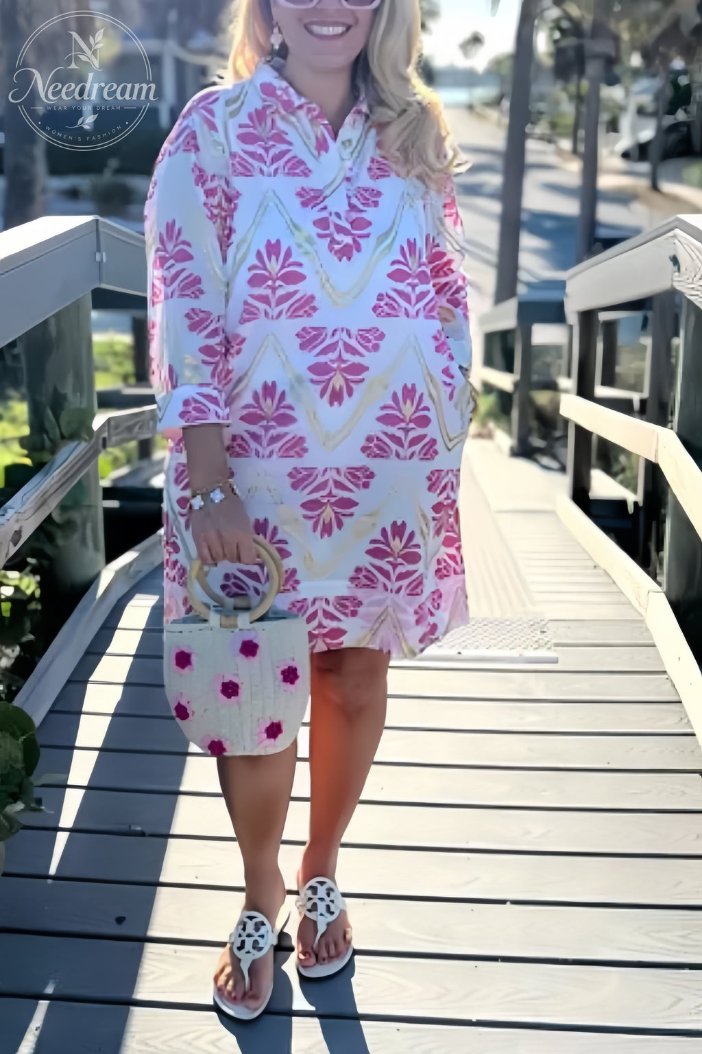 Helen Dress In Gilded Floral