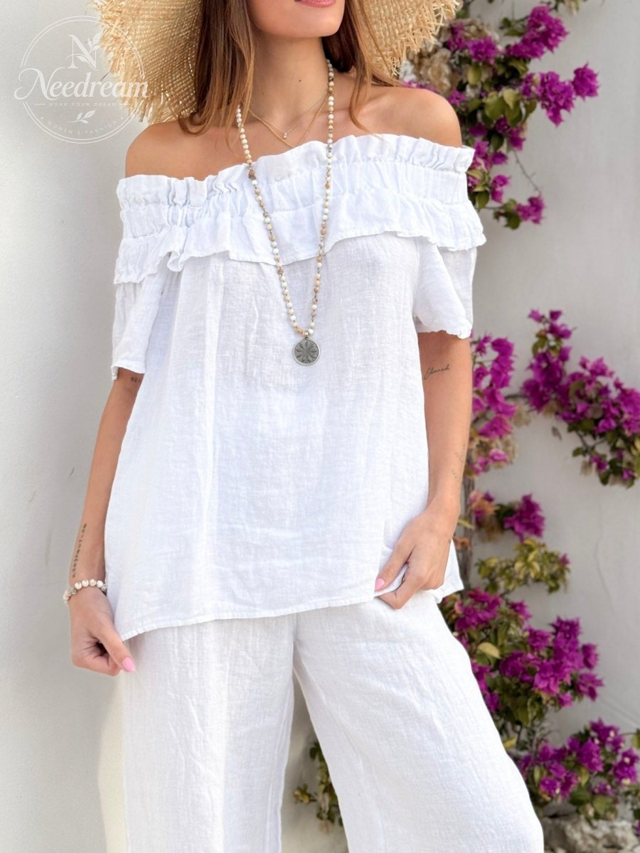 Ellen Linen Blouse