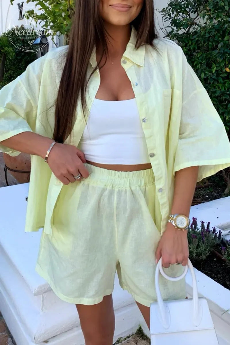 Alessa Linen Set