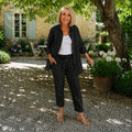 Martina - Linen-Cotton Shirt and Pants Set