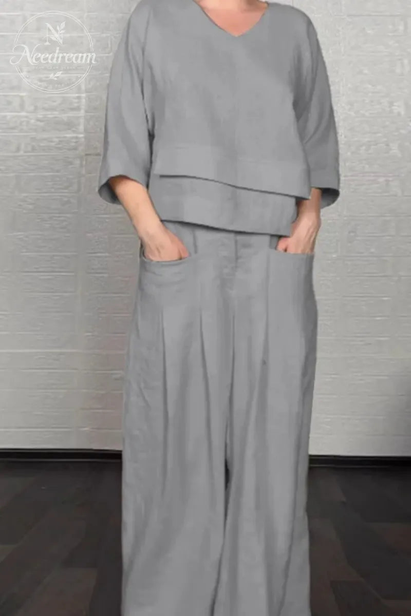 Complete Minimalist Set in Two Pieces