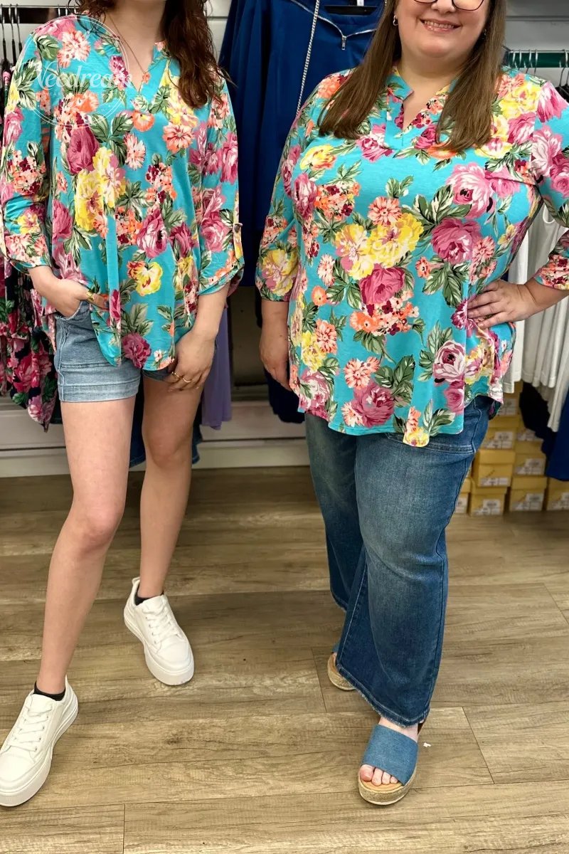Floral Lizzy Top