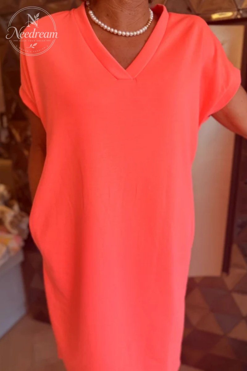 Simone Short-Sleeved Dress