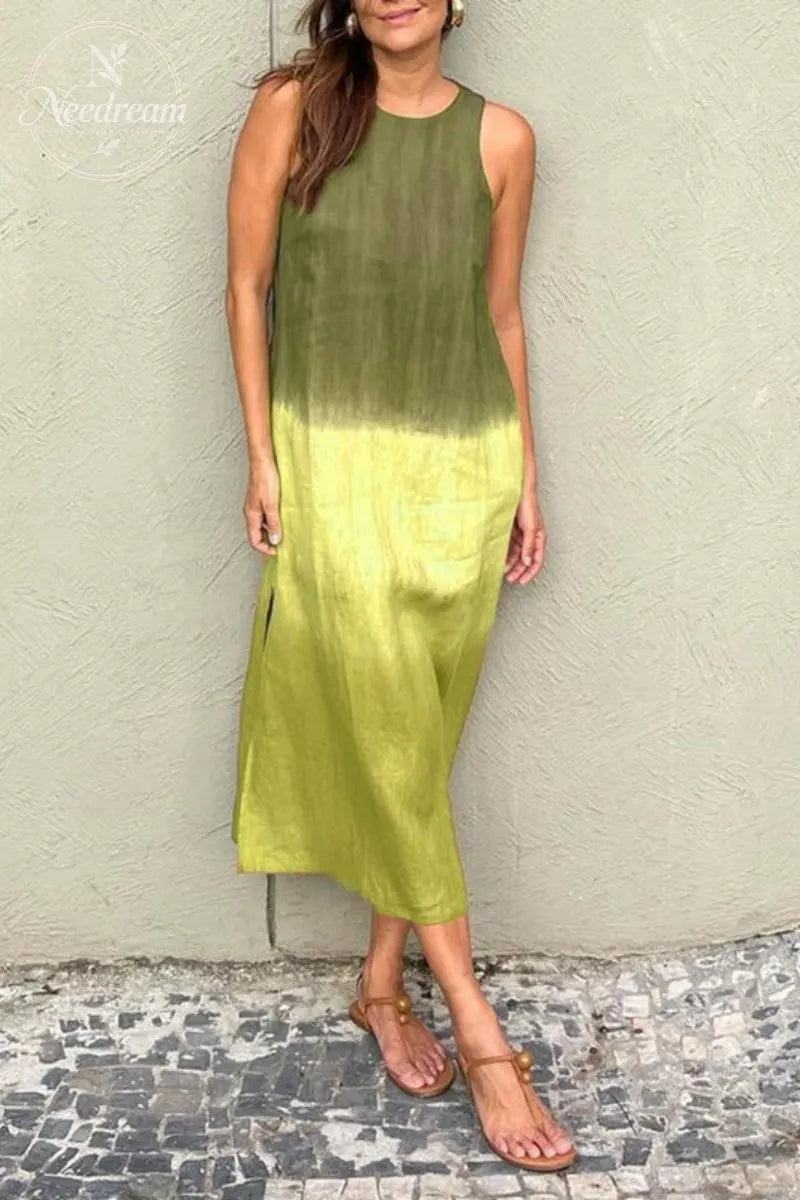 Nova Straight-cut Midi Dress