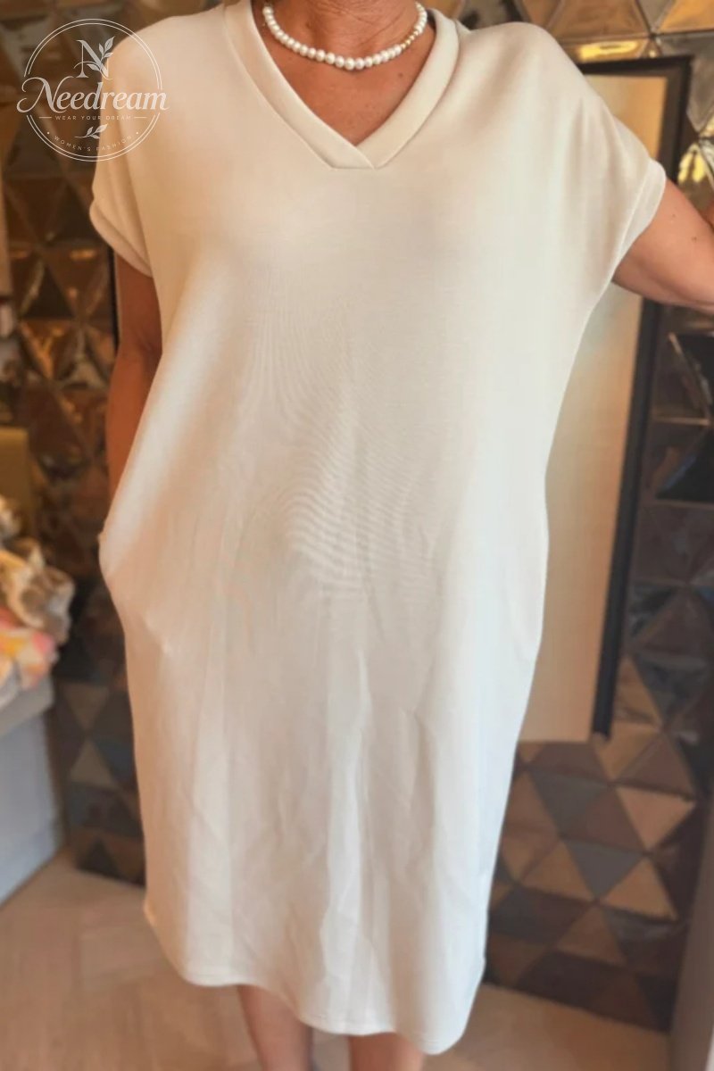 Simone Short-Sleeved Dress