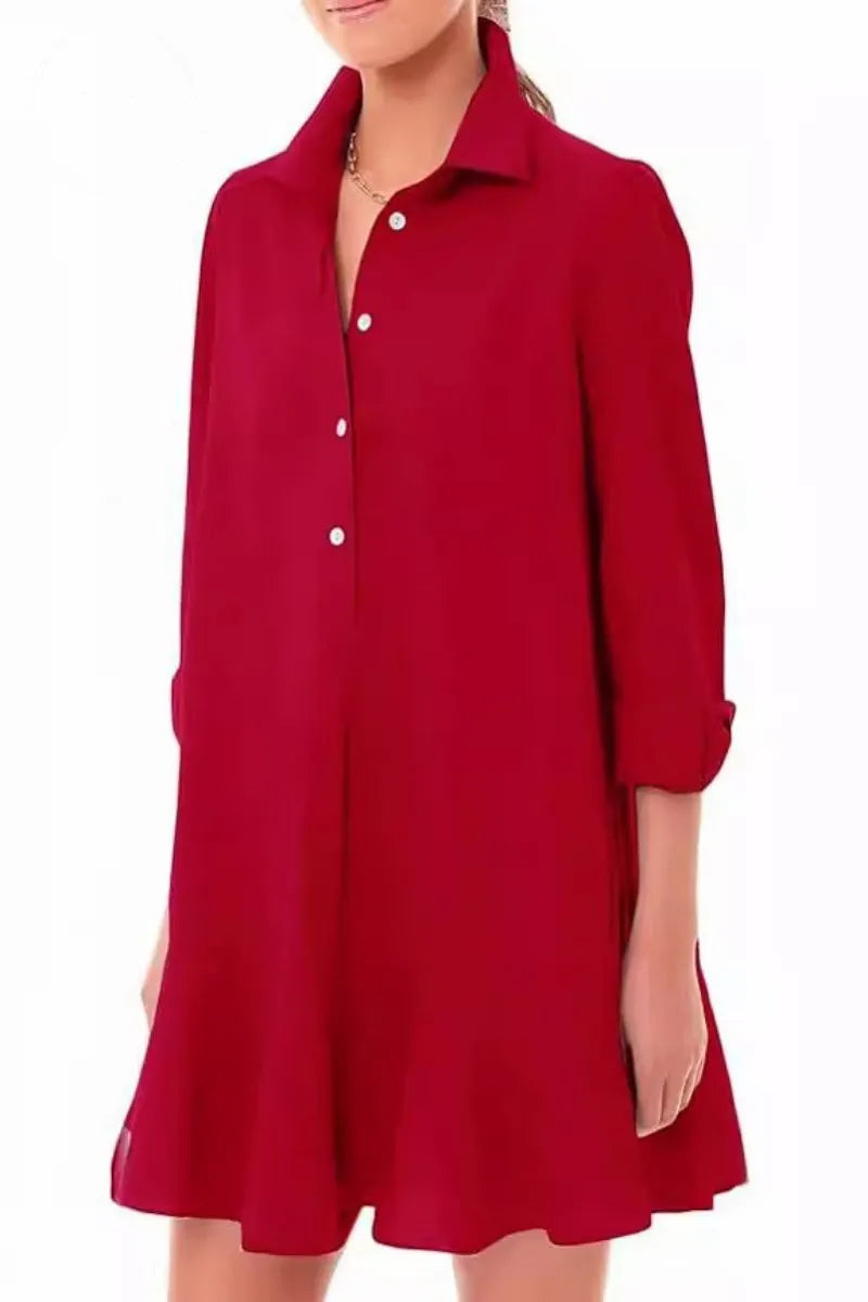 Chambray Callahan Shirt Dress