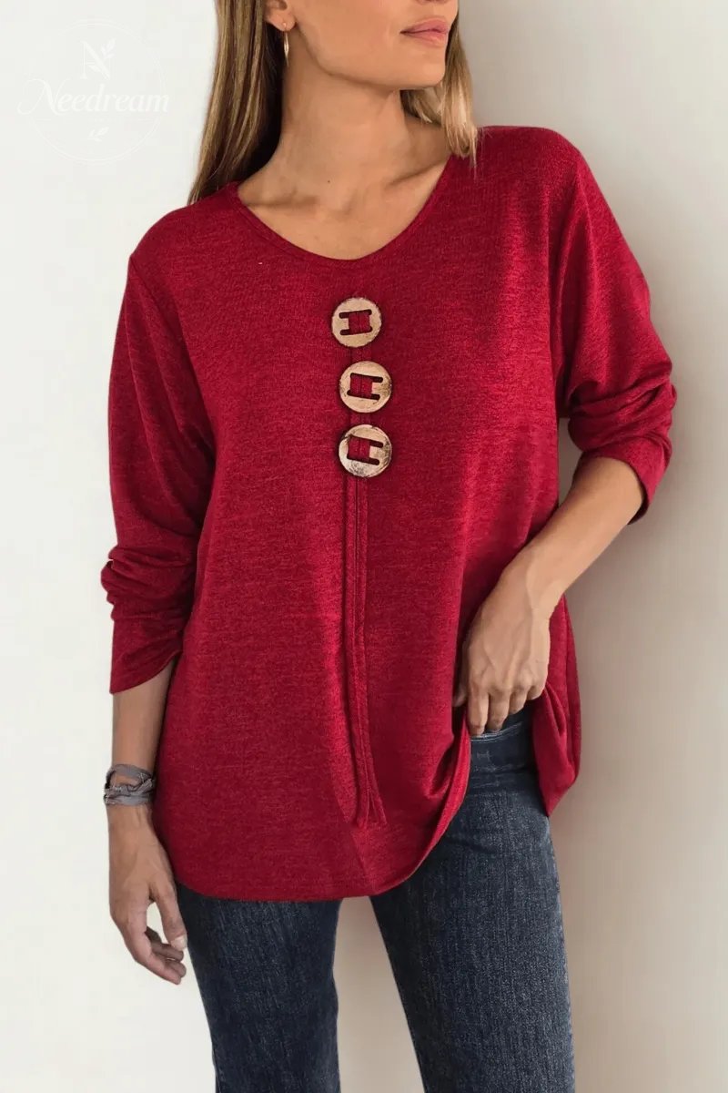 Three-button Polo Shirt