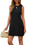 Casual Summer Sundresses Sleeveless Tank Dress Fashion Outfits