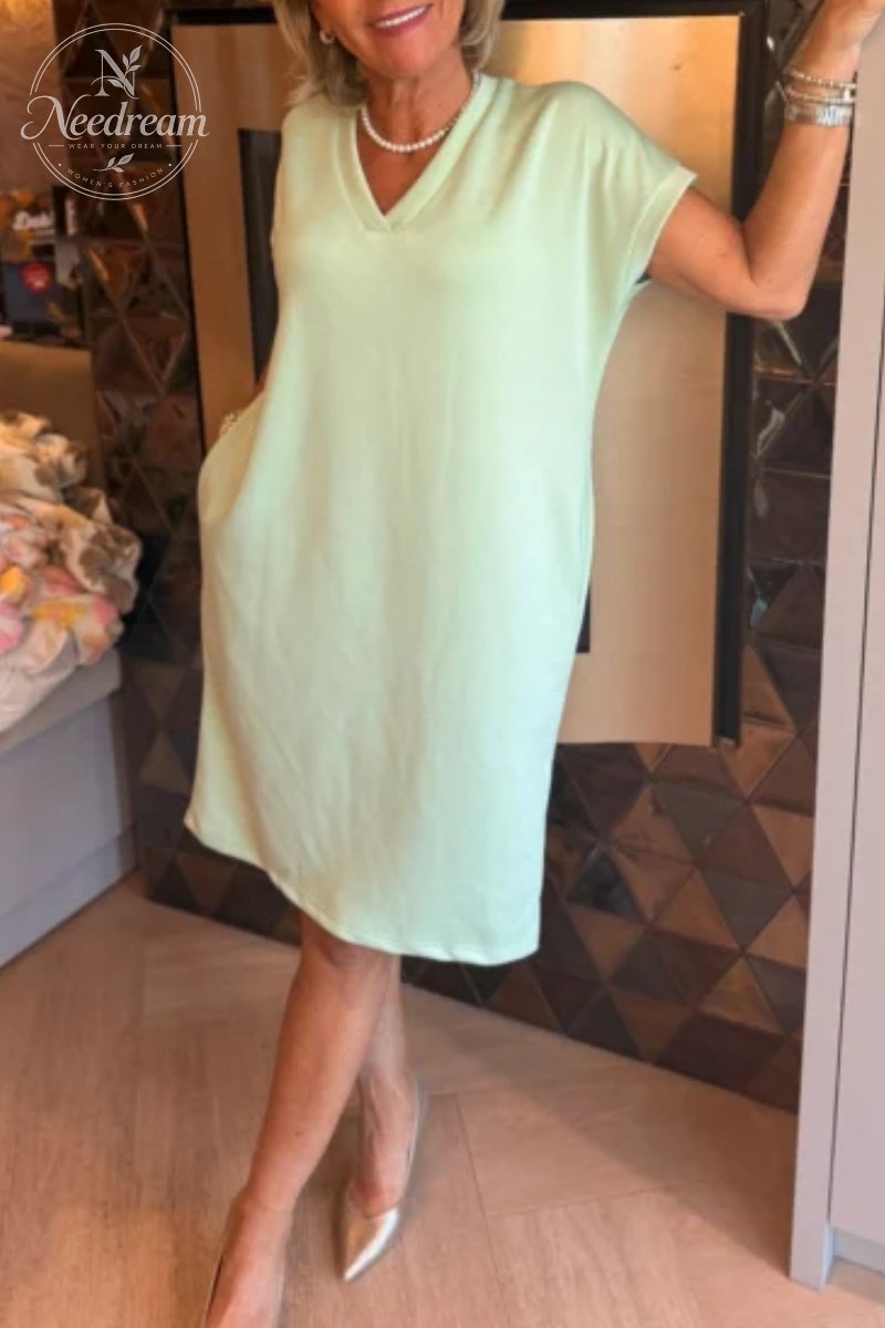 Simone Short-Sleeved Dress