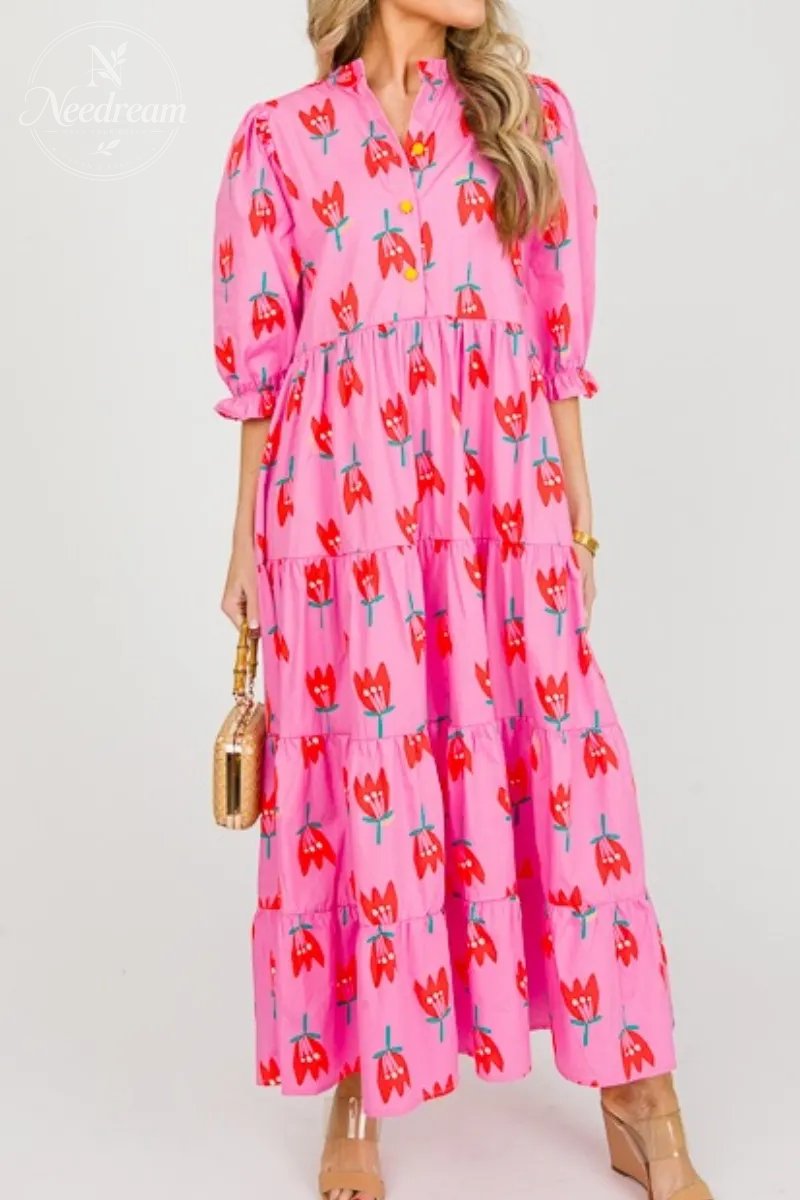 Karlie Poppy Strawberry Maxi