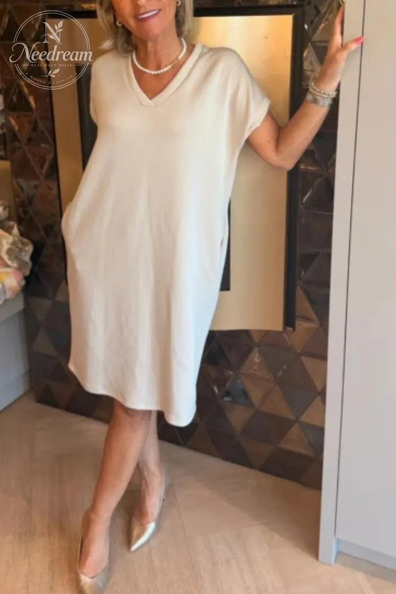 Simone Short-Sleeved Dress