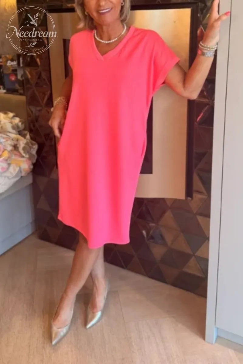 Simone Short-Sleeved Dress