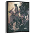 We want Barabbas (Ecce Homo)by Honore Daumier Canvas Print