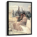Whispering Noonby Sir Lawrence Alma-Tadema Canvas Print