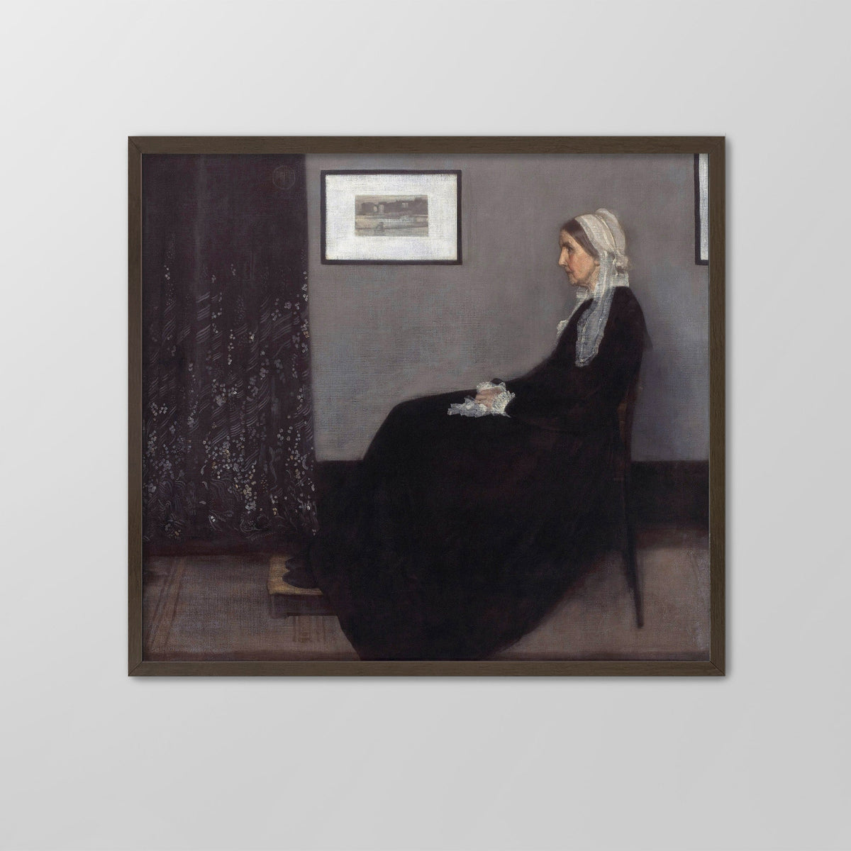 Whistler's Mother Canvas Print