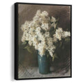 White Lilac 1895 by Isaac Levitan by Isaac Levitan - Russian Realist canvas print