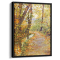 Winding Brookby Egon Schiele Canvas Print