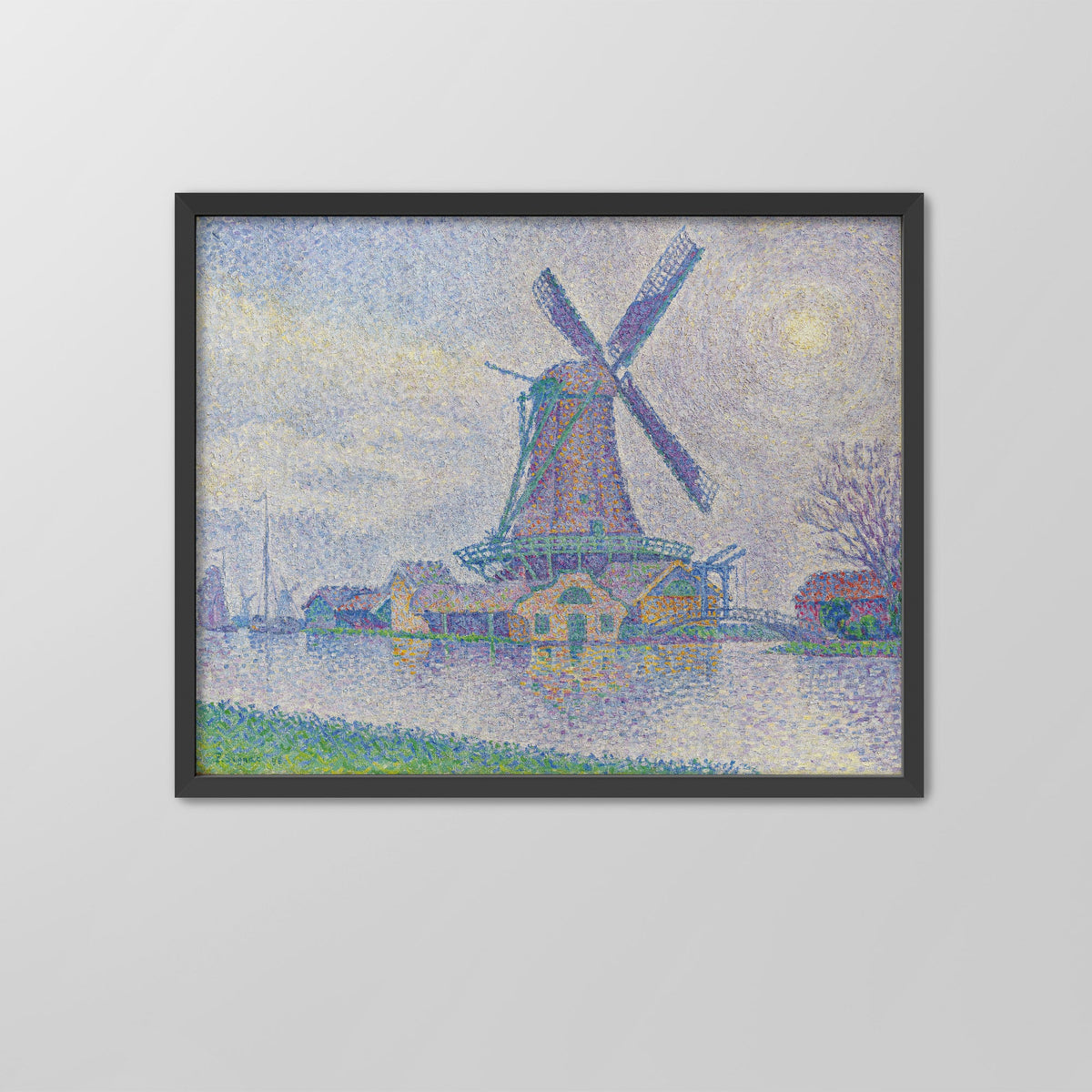 Edam Windmill Canvas Print