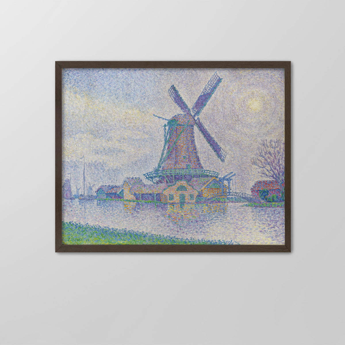 Edam Windmill Canvas Print