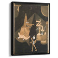 Witch sceneby Paul Klee Canvas Print