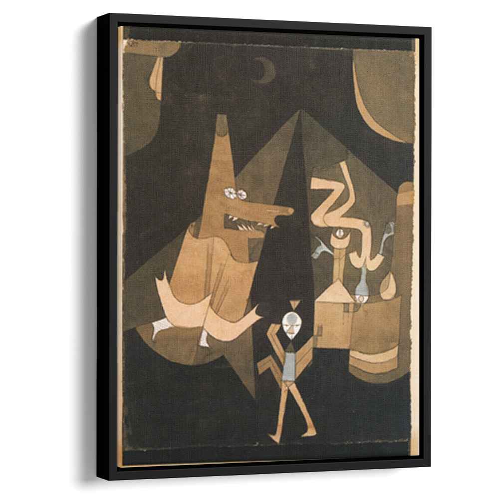 Witch scene 1921 by Paul Klee by Paul Klee - Abstract canvas print