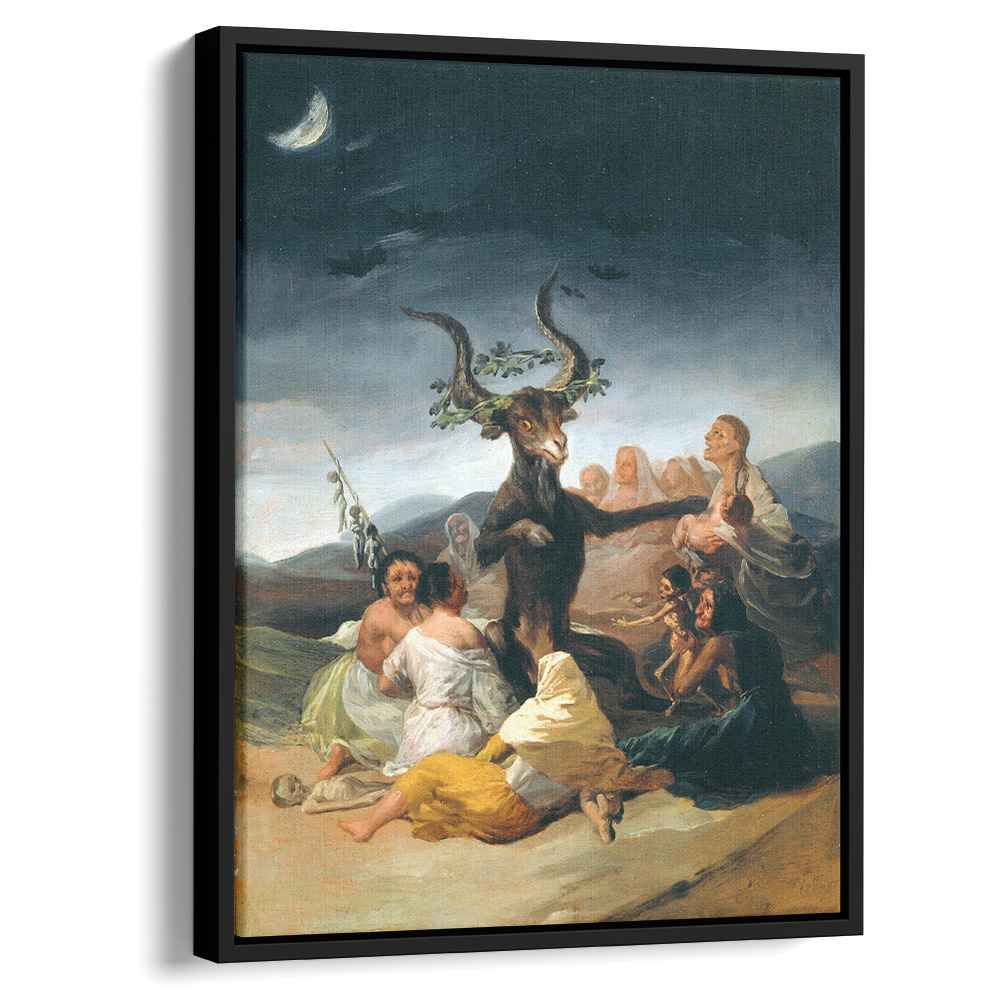 Witches Sabbathby Francisco Goya Canvas Print