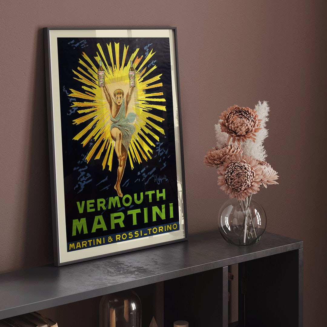 Vermouth Martini Poster by Moryarty - Oil Painting canvas print