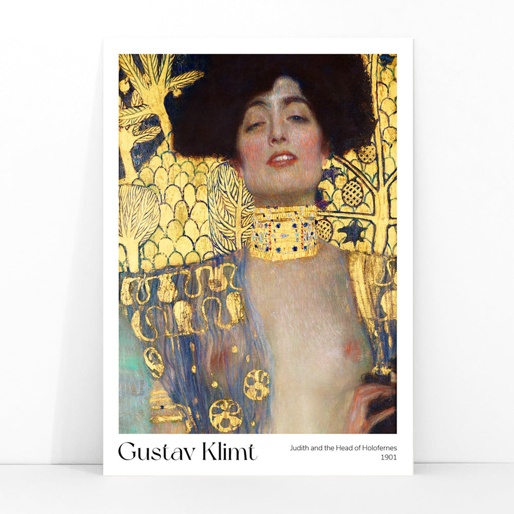 Judith et la tête d'Holoferne Canvas Print
